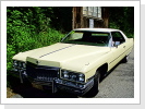 1973er Cadillac Coupe DeVille, V8, 7,7 l, 220 PS 1973er Cadillac Coupe DeVille, V8, 7,7 l, 220 PS